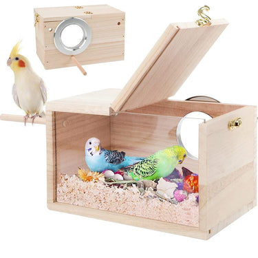 Boite oiseaux bois